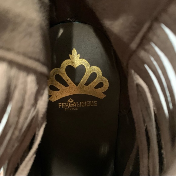 Fergalicious Tan Wicket Strappy Ankle Boots - Picture 9 of 10